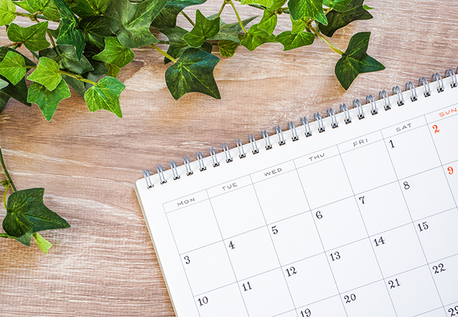 予防接種の予約